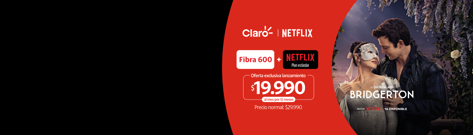 La fibra más grande del país incluye Netflix